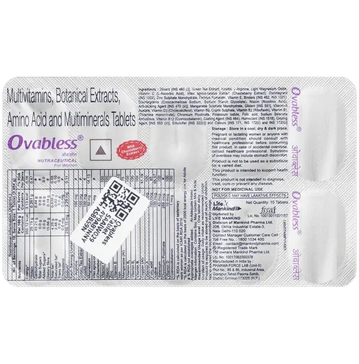 ovabless tablet 10's